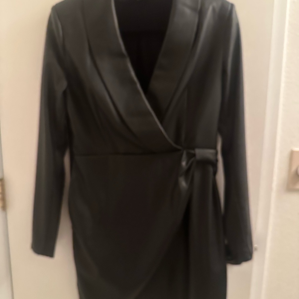 Marciano Black Wrap dress